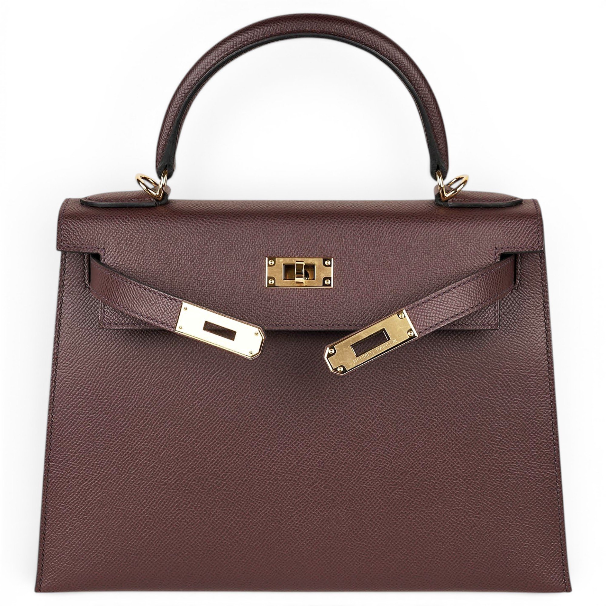 Kelly 28 leather handbag
