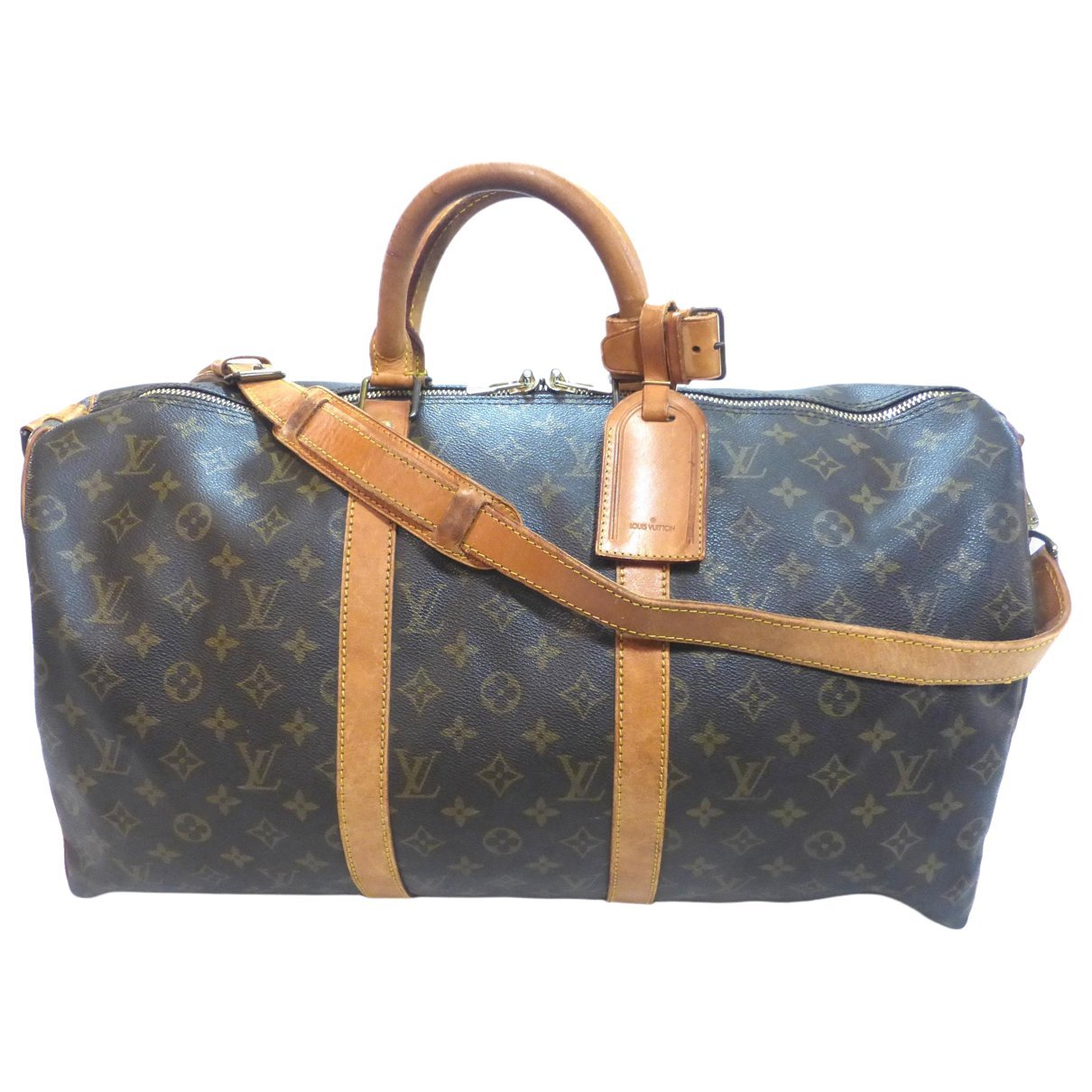 Keepall leather 48h bag