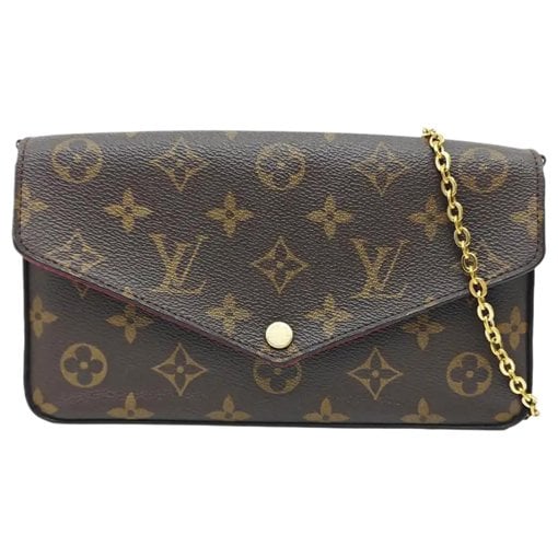 Félicie leather crossbody bag