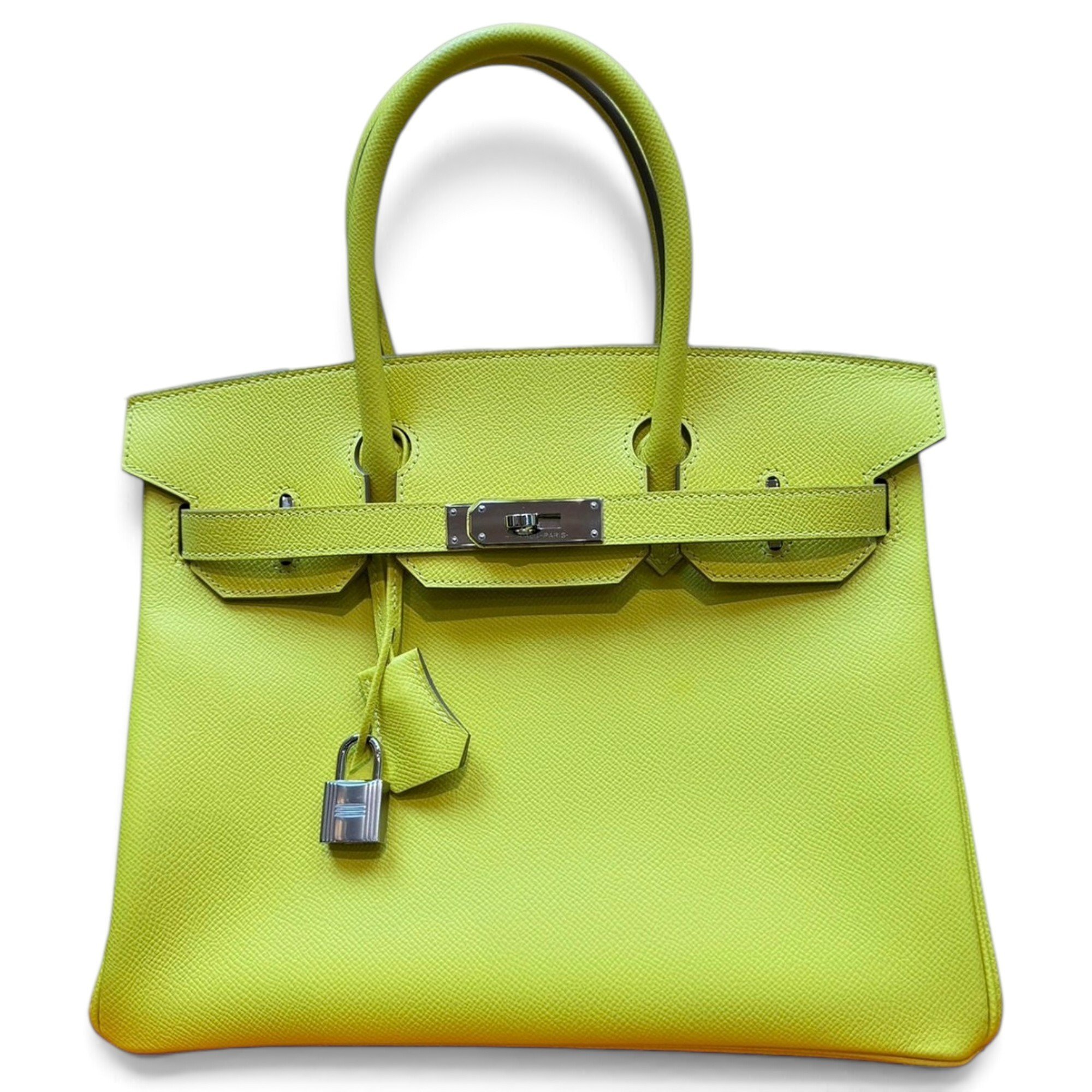 Birkin 30 leather handbag
