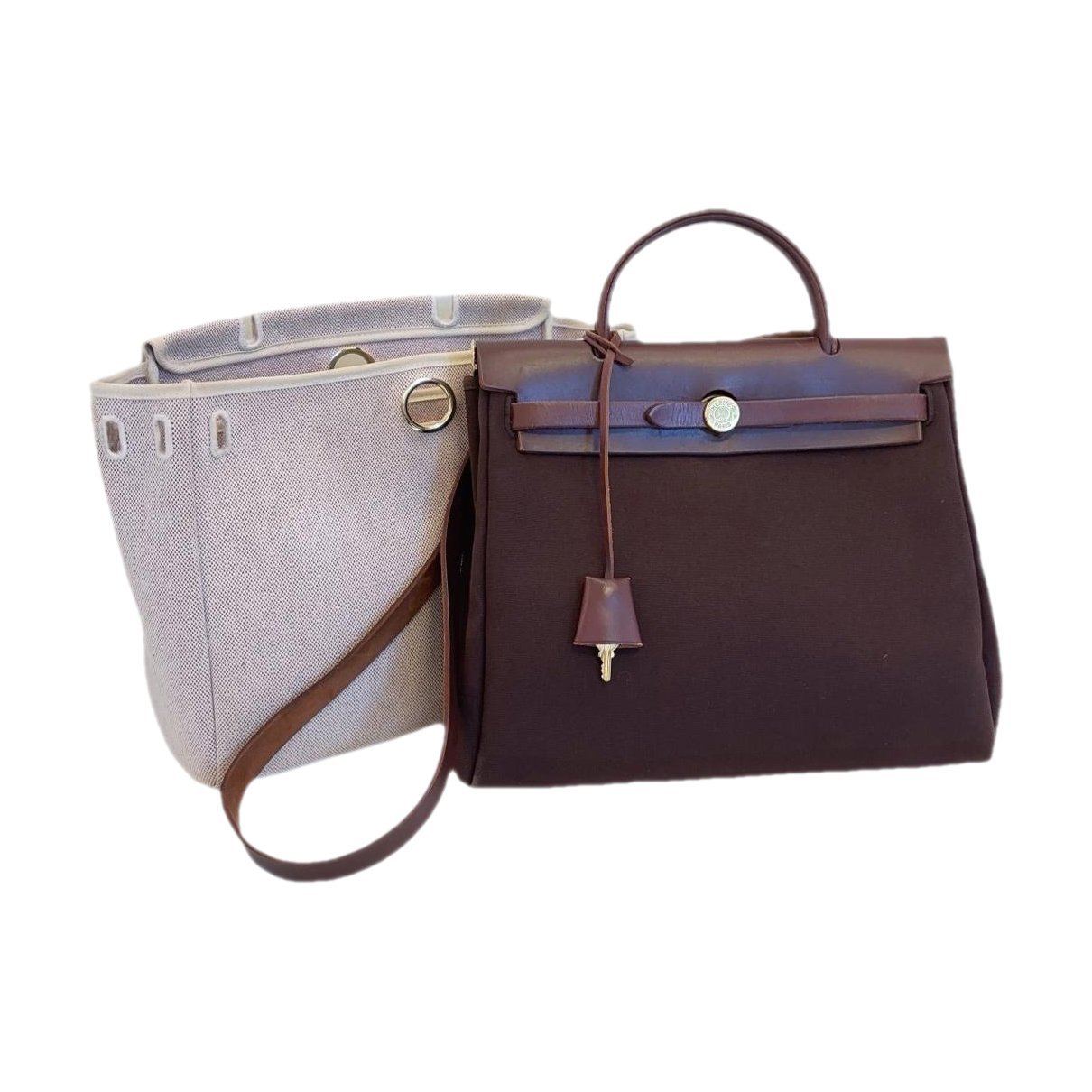 Herbag leather handbag