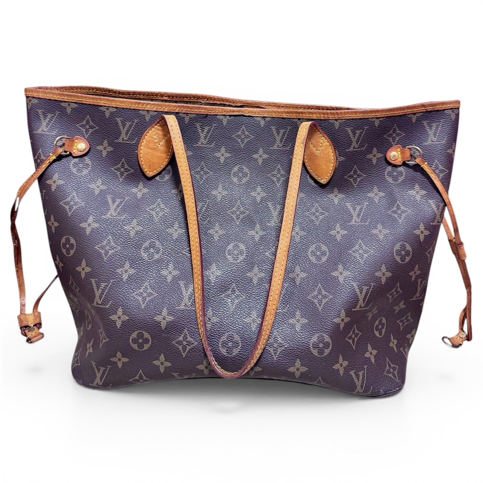 Neverfull leather tote