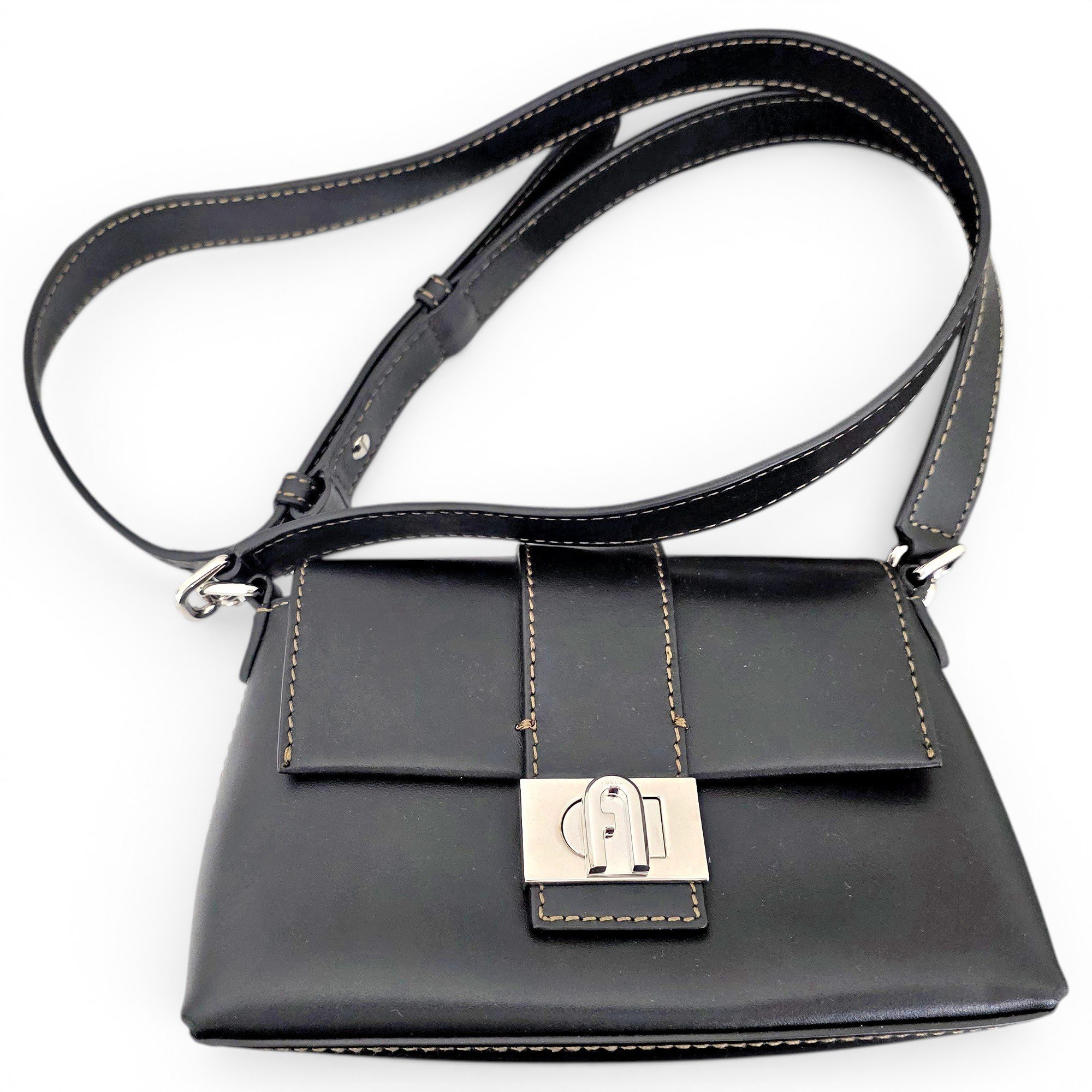 Leather crossbody bag