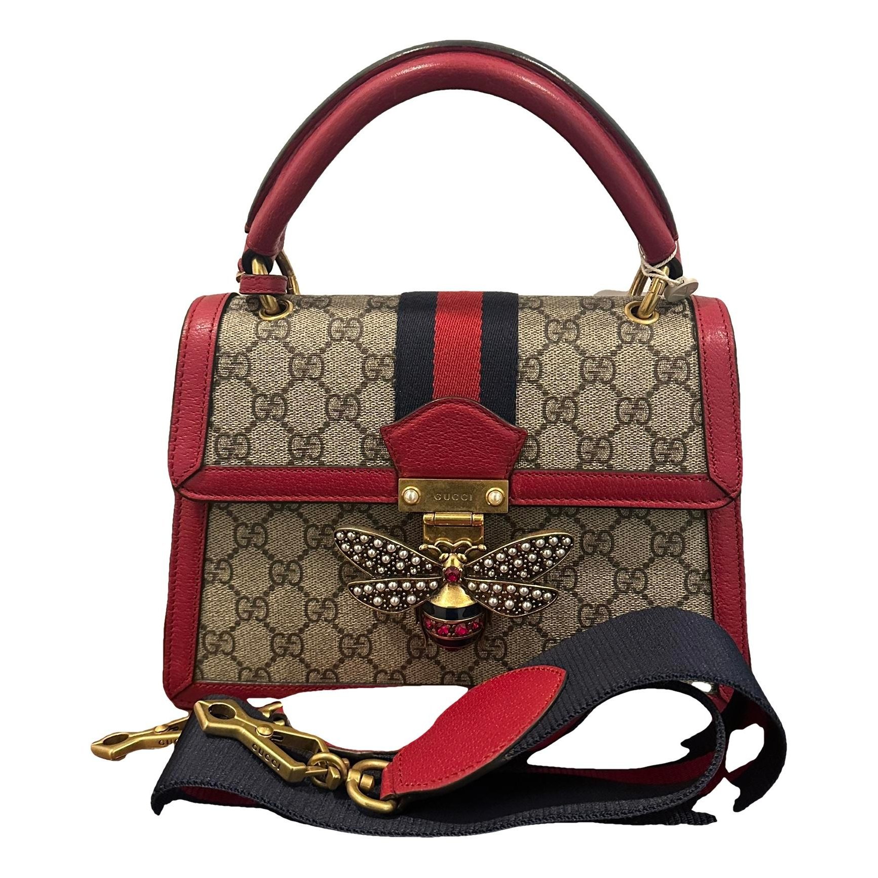 Queen Margaret leather handbag
