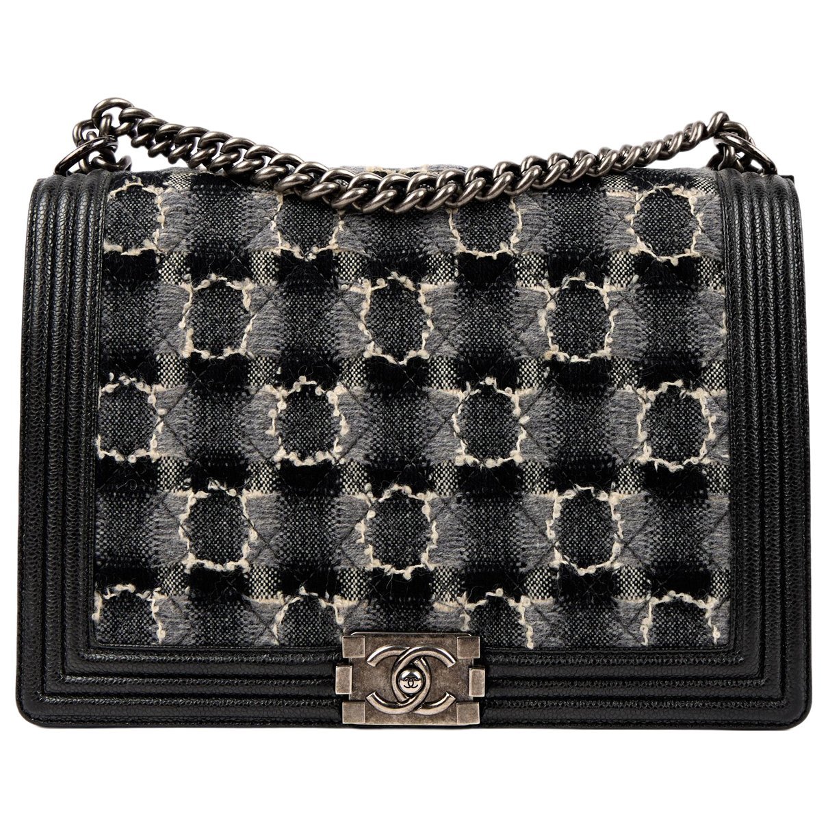 Boy tweed handbag