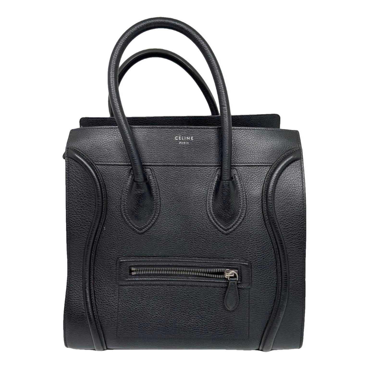Luggage leather handbag