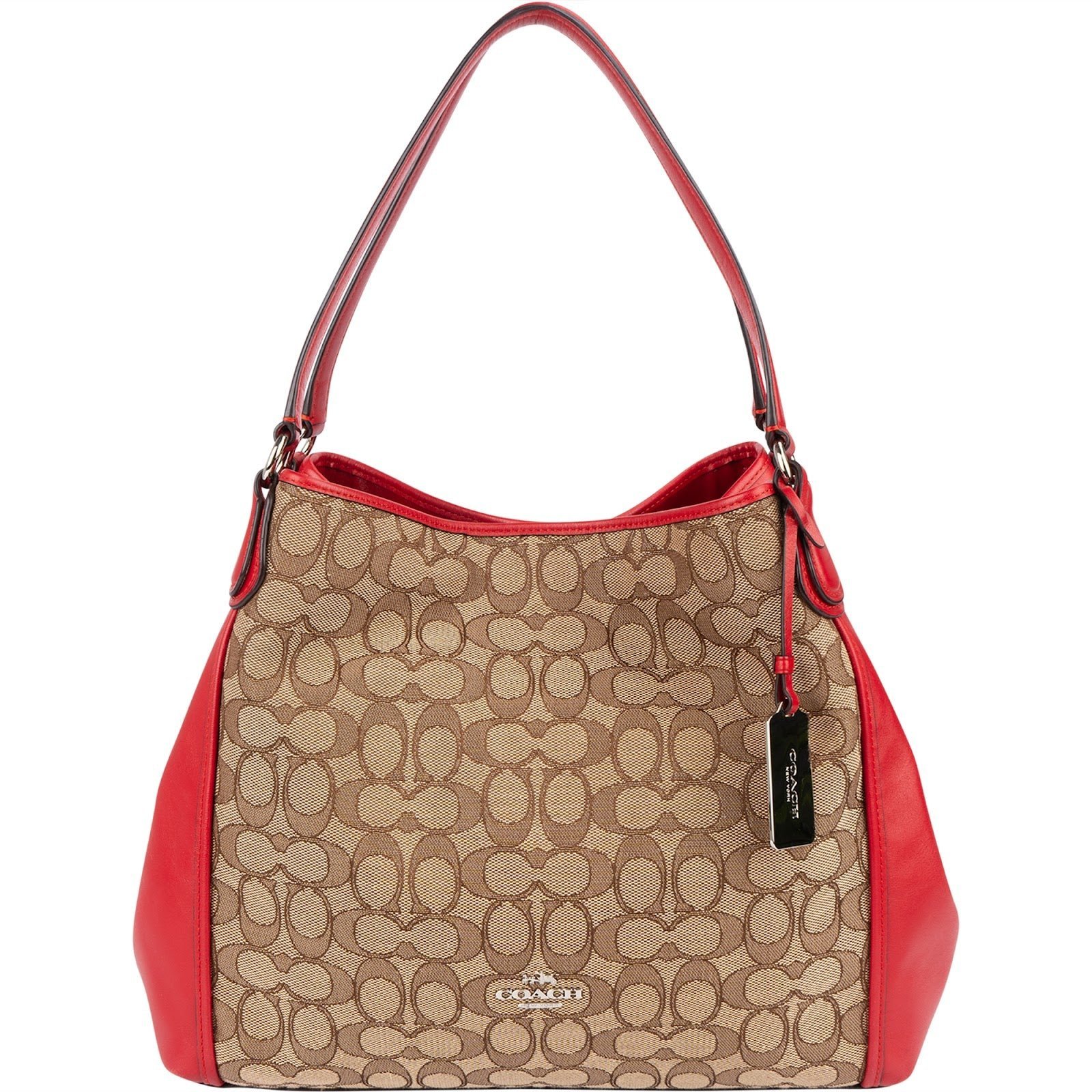 Edie leather handbag