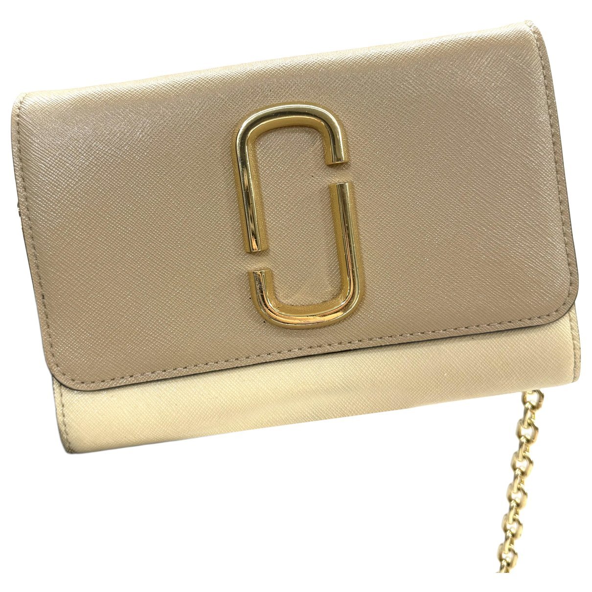 Snapshot leather handbag