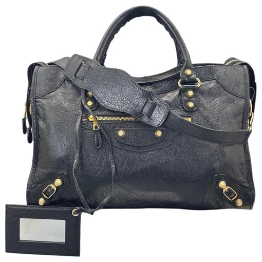 Balenciaga City leather handbag