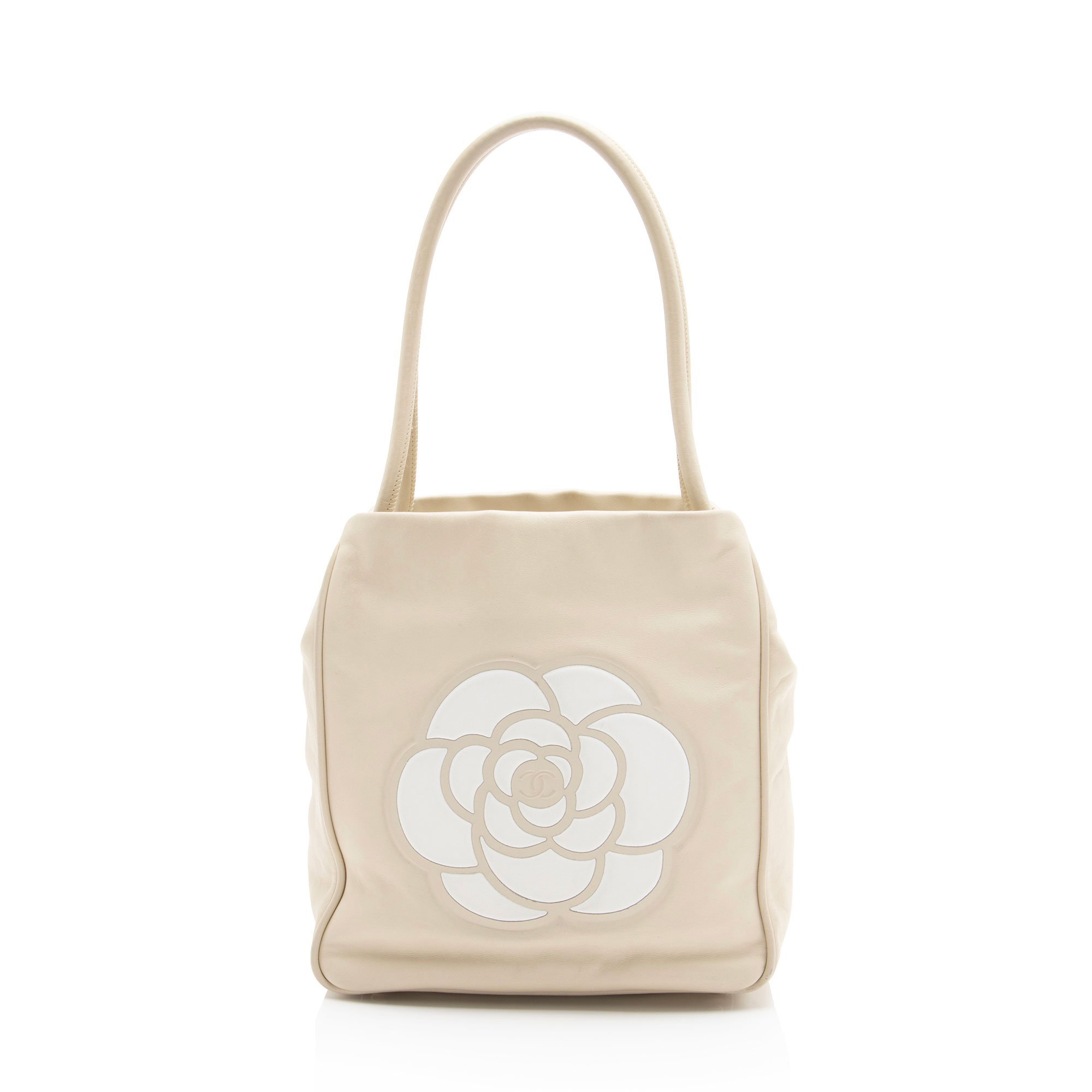 Leather tote