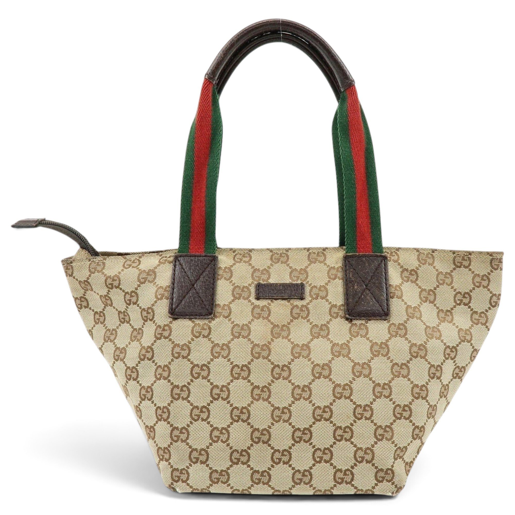Leather tote