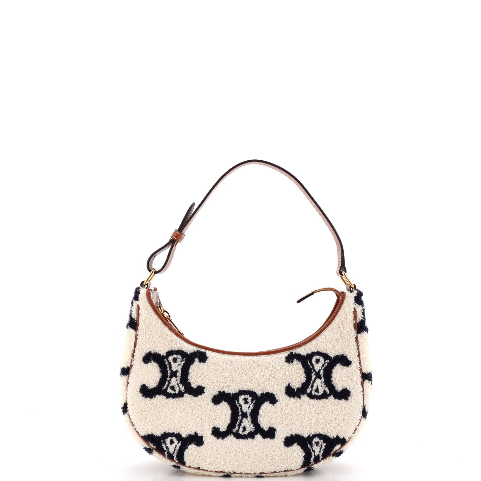 Ava Bag Triomphe Embroidered Boucle Textile