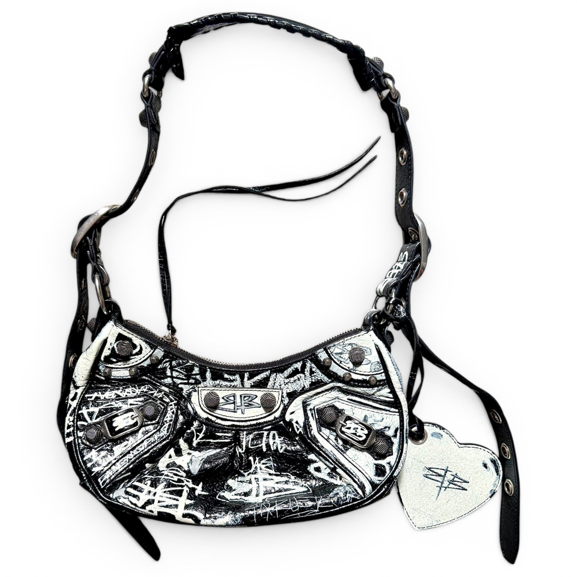Le Cagole leather crossbody bag