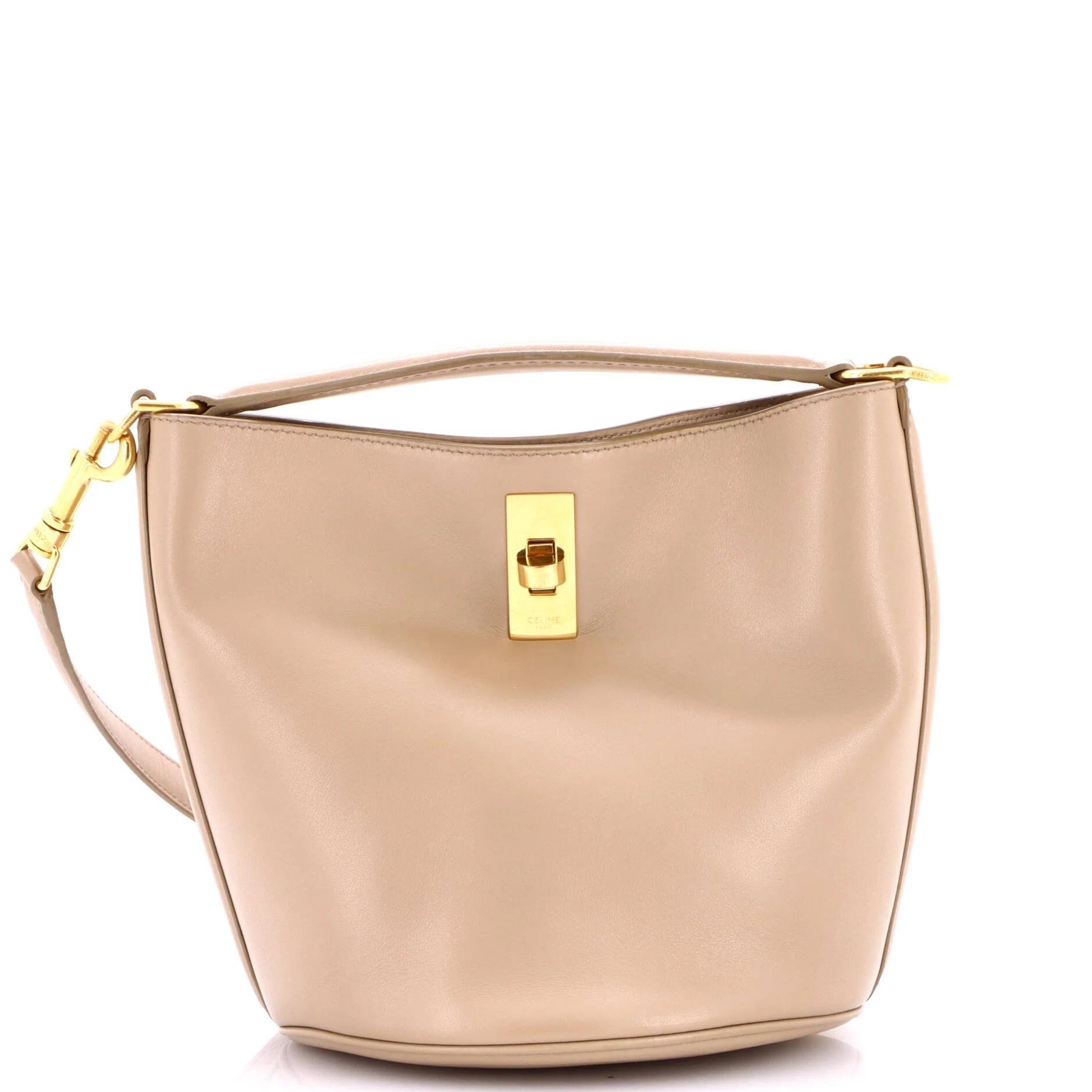 Leather handbag