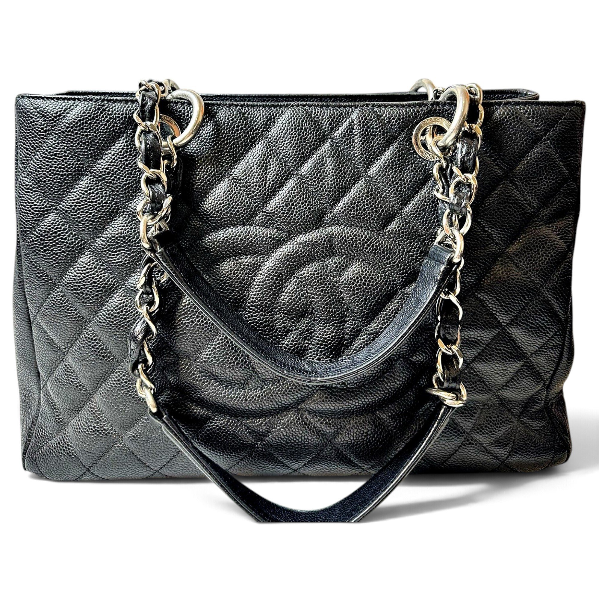 Grand shopping leather handbag