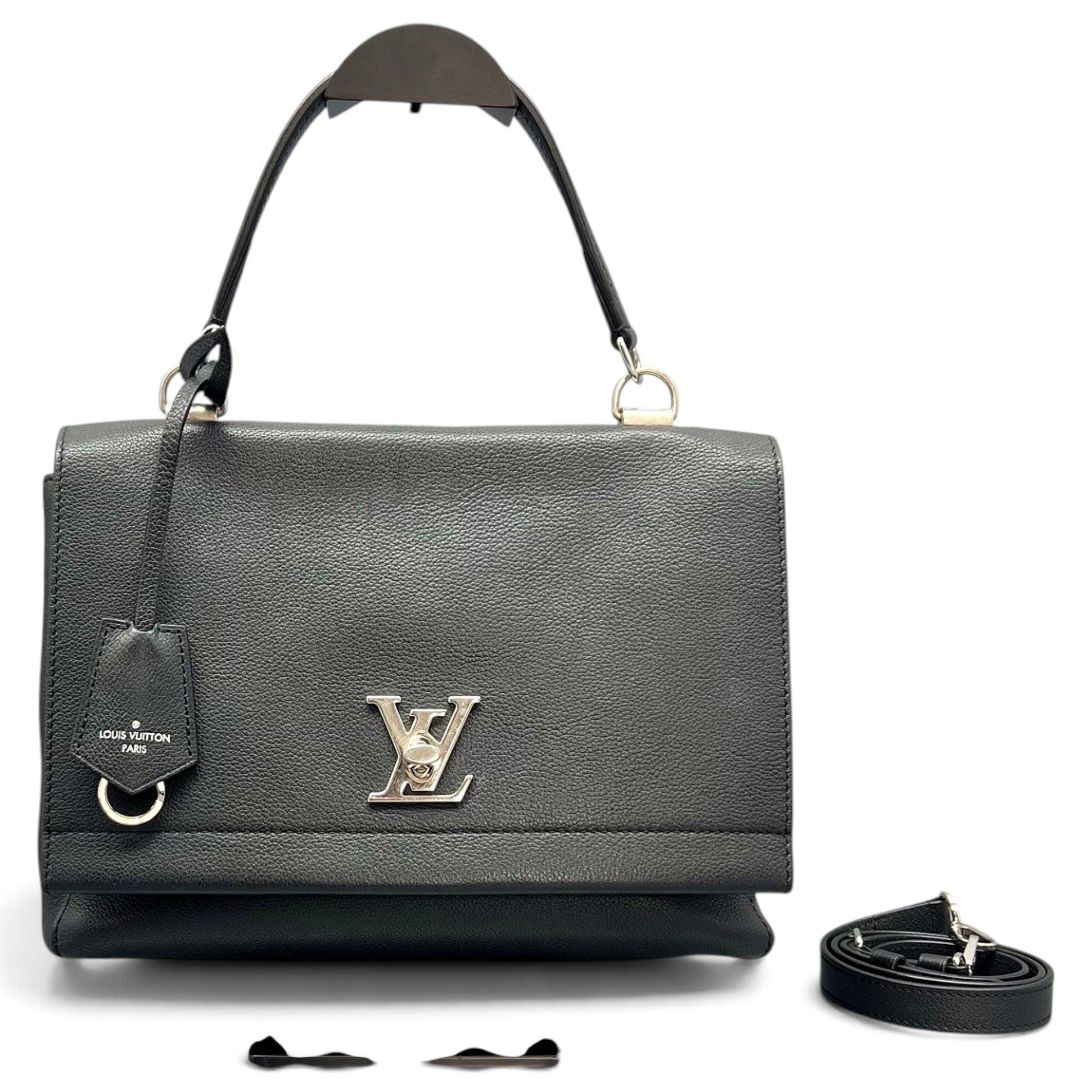 Lockme leather handbag