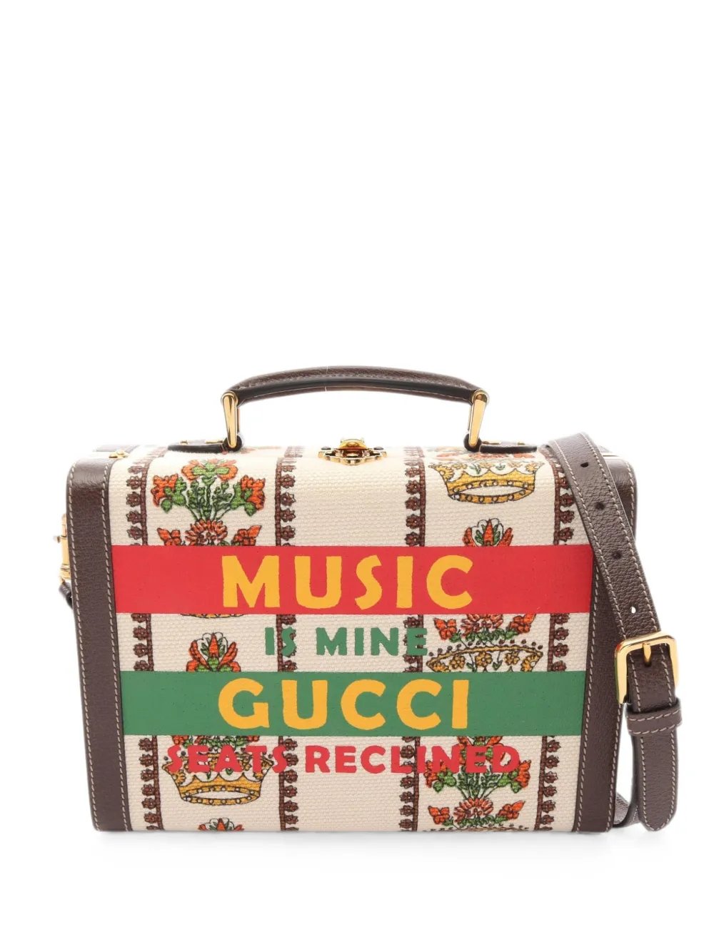 2010s Music Is Mine 100th anniversary beauty case handbag