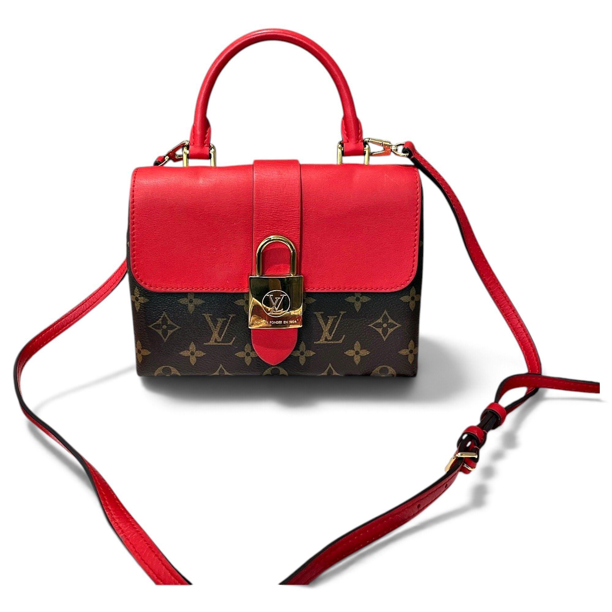 Locky BB leather handbag
