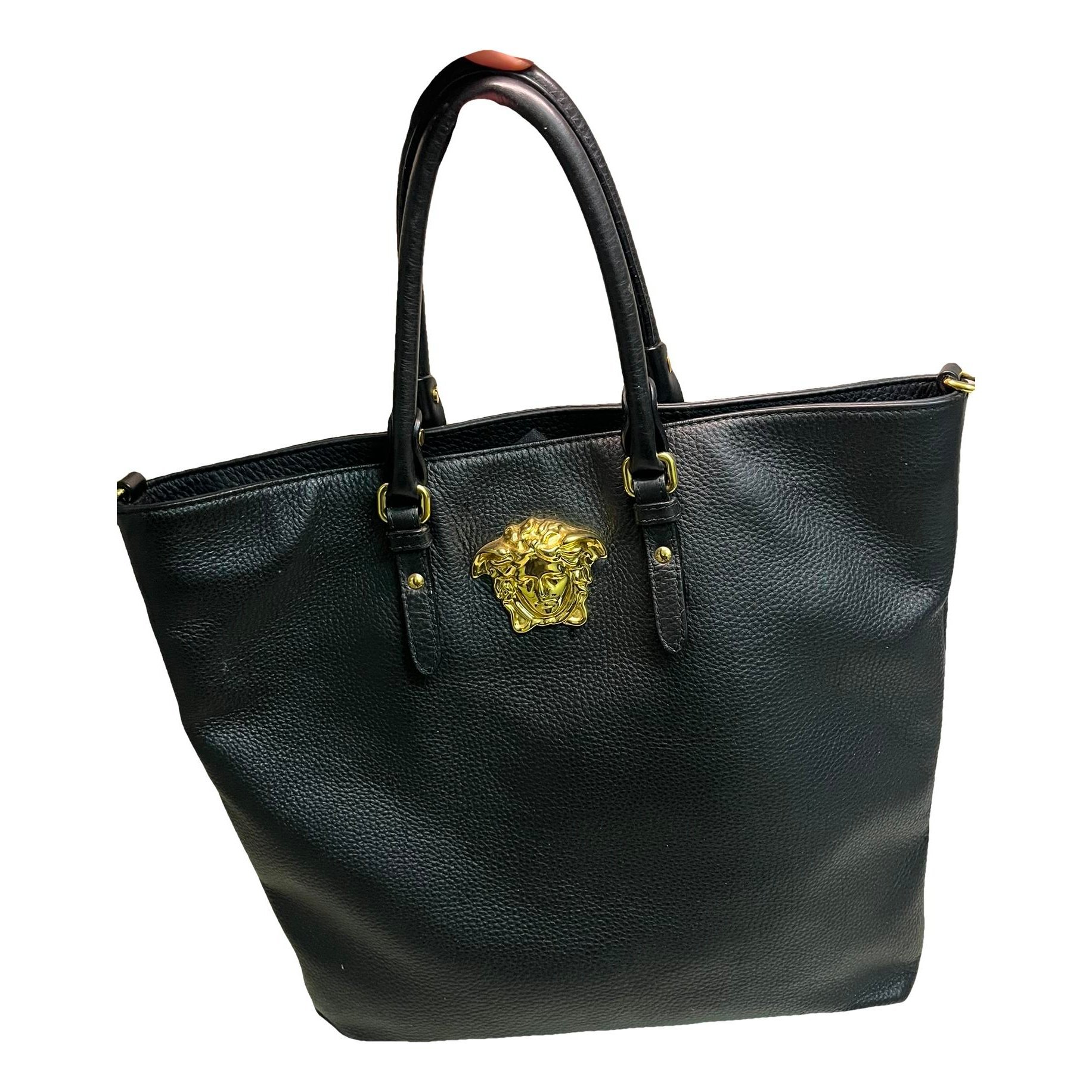 Versace La Medusa leather tote
