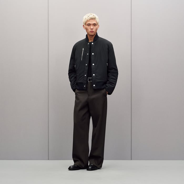 Marine Reversible Rib-trim Jacket