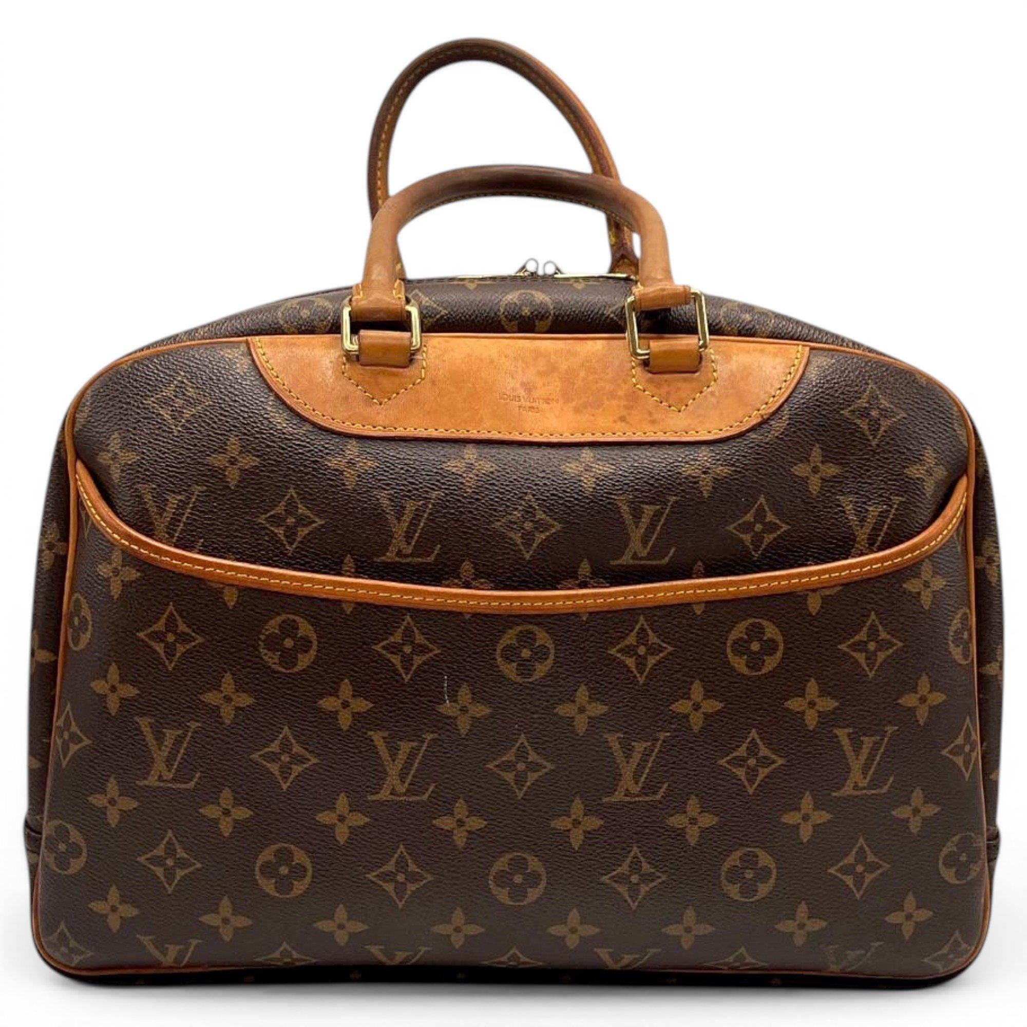 Louis Vuitton Deauville cloth handbag