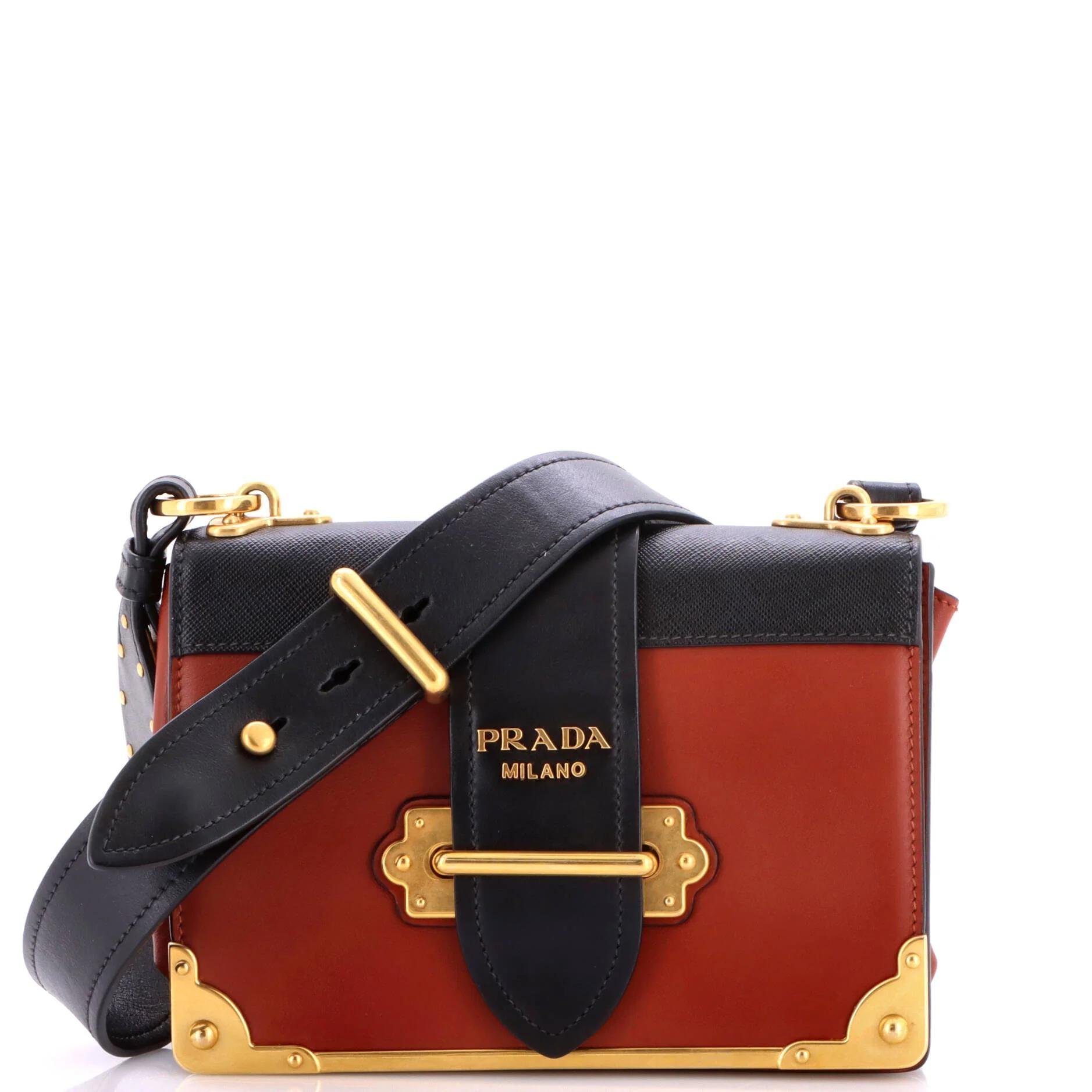 Leather crossbody bag