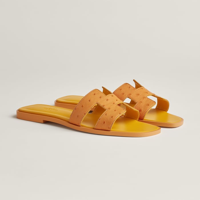 Jaune Bouton d'Or Oran Sandal