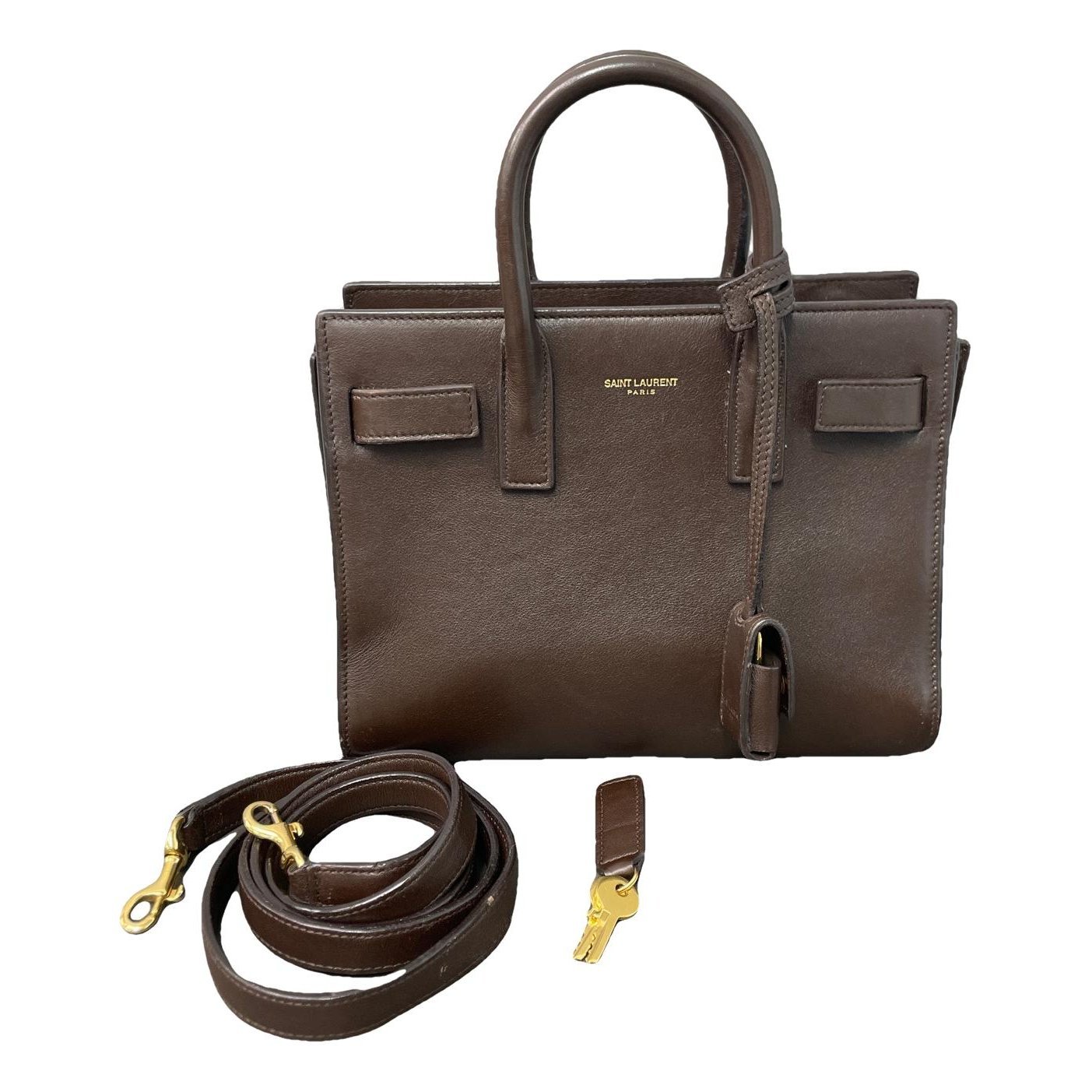 Sac de Jour leather tote