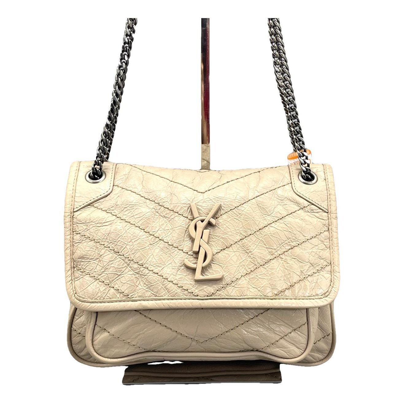 Niki leather crossbody bag