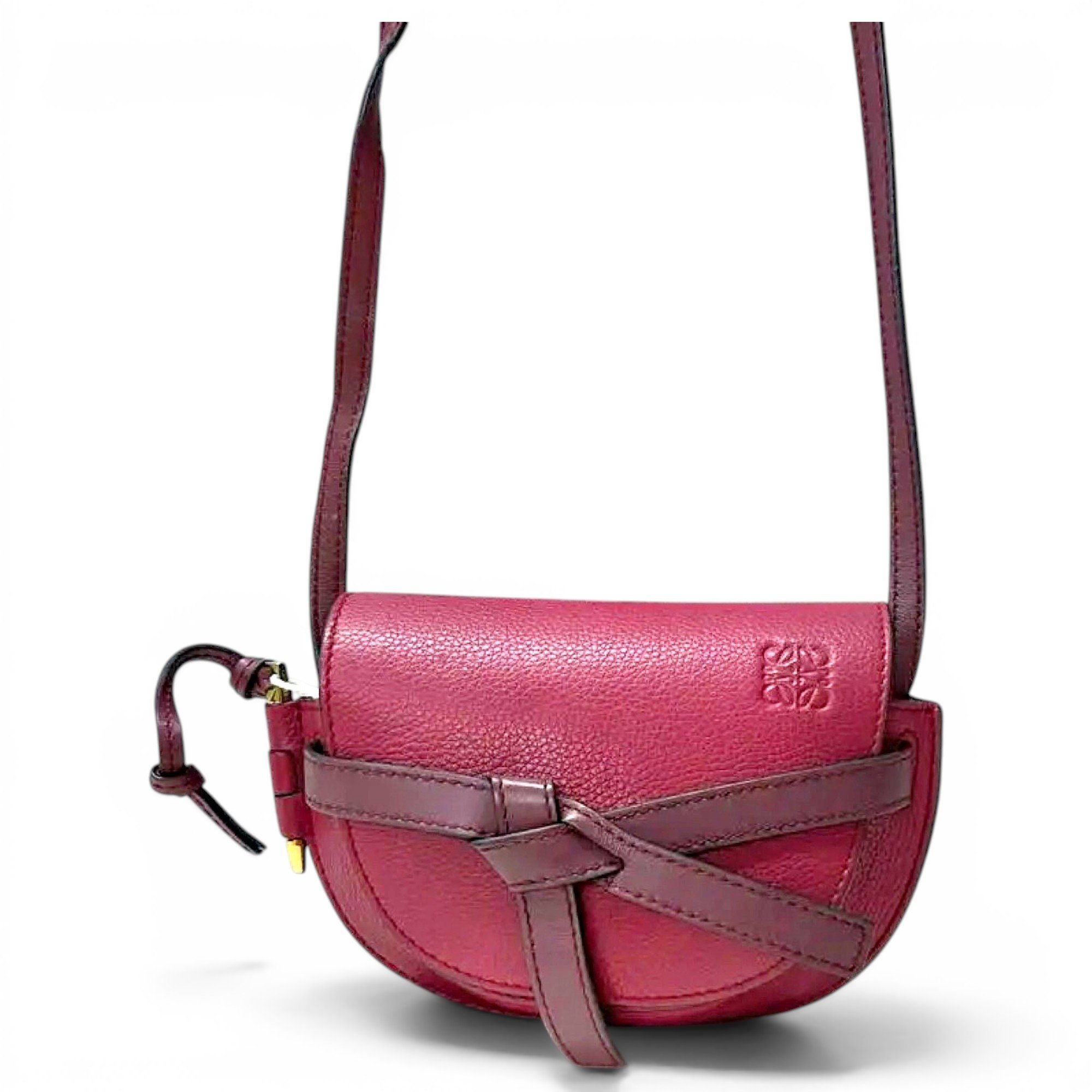 Gate leather handbag