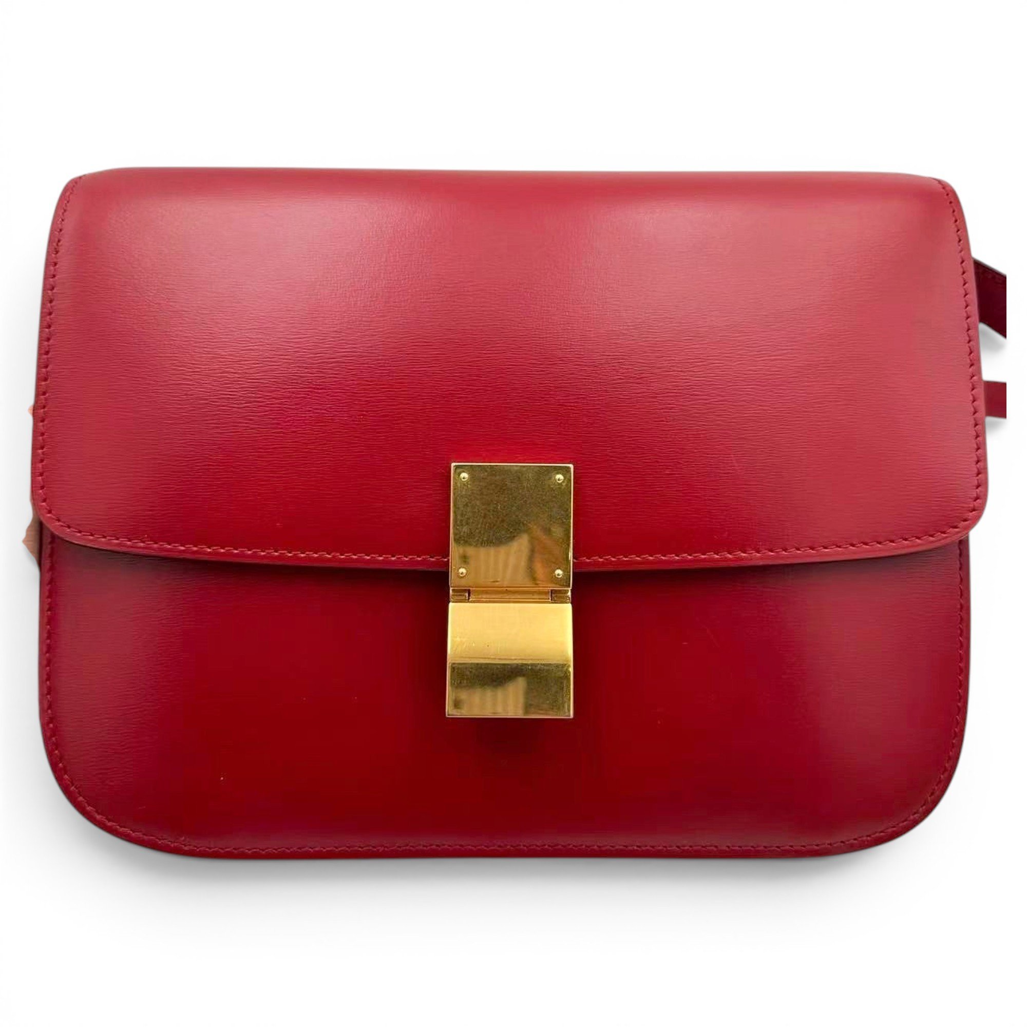 Classic leather crossbody bag