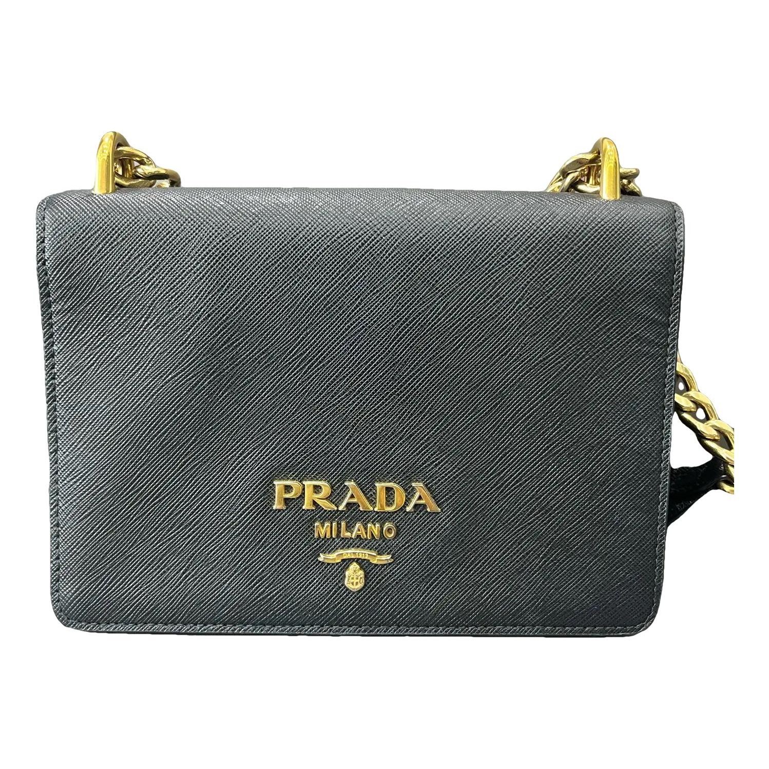 Leather crossbody bag
