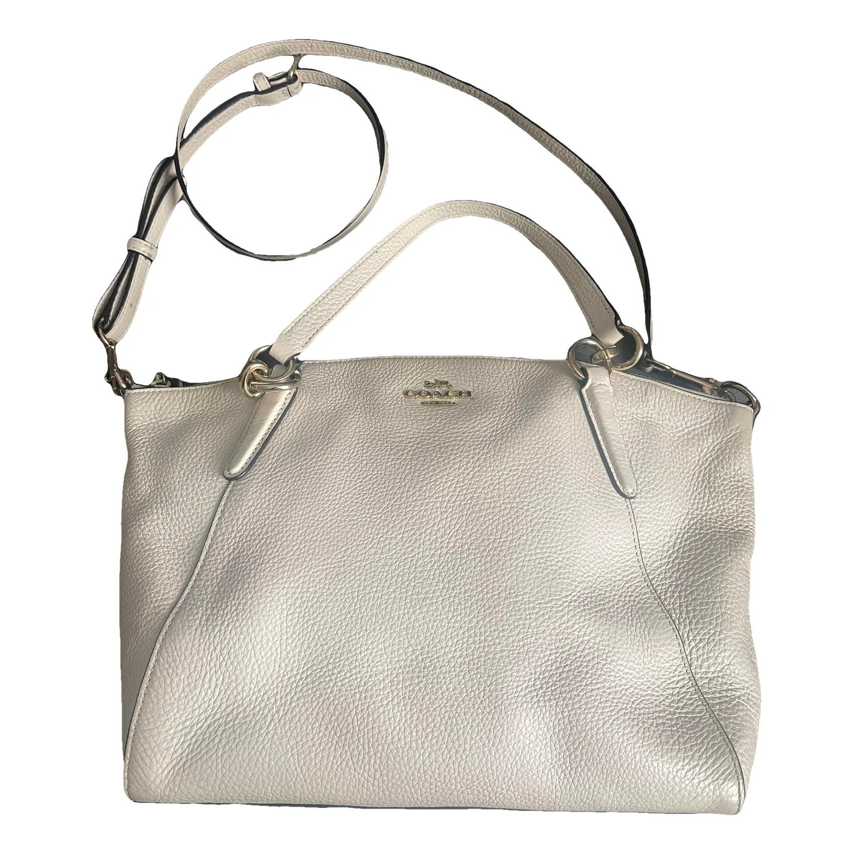 Leather handbag