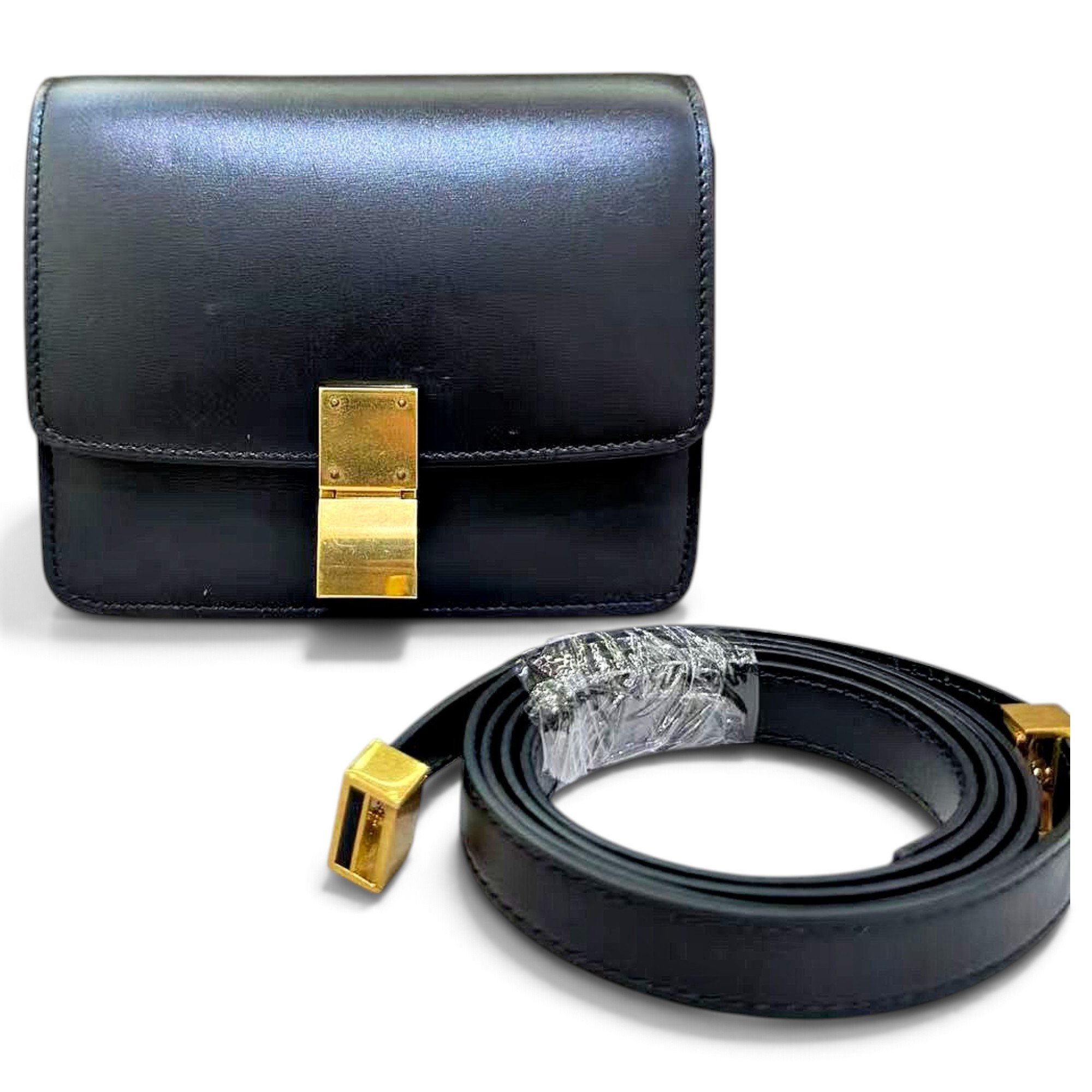 Classic leather handbag