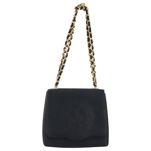 Trendy CC Flap silk handbag