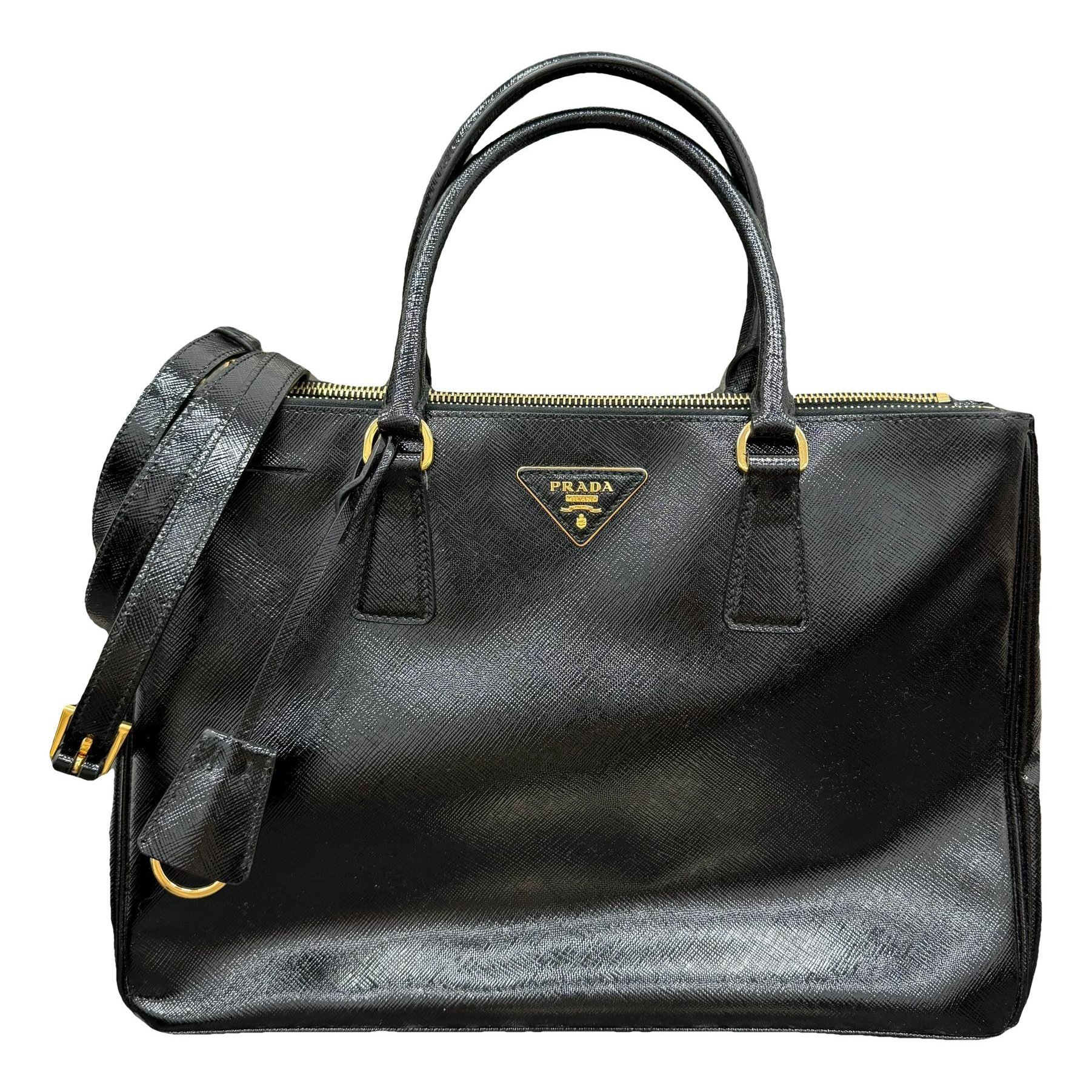 Galleria leather handbag