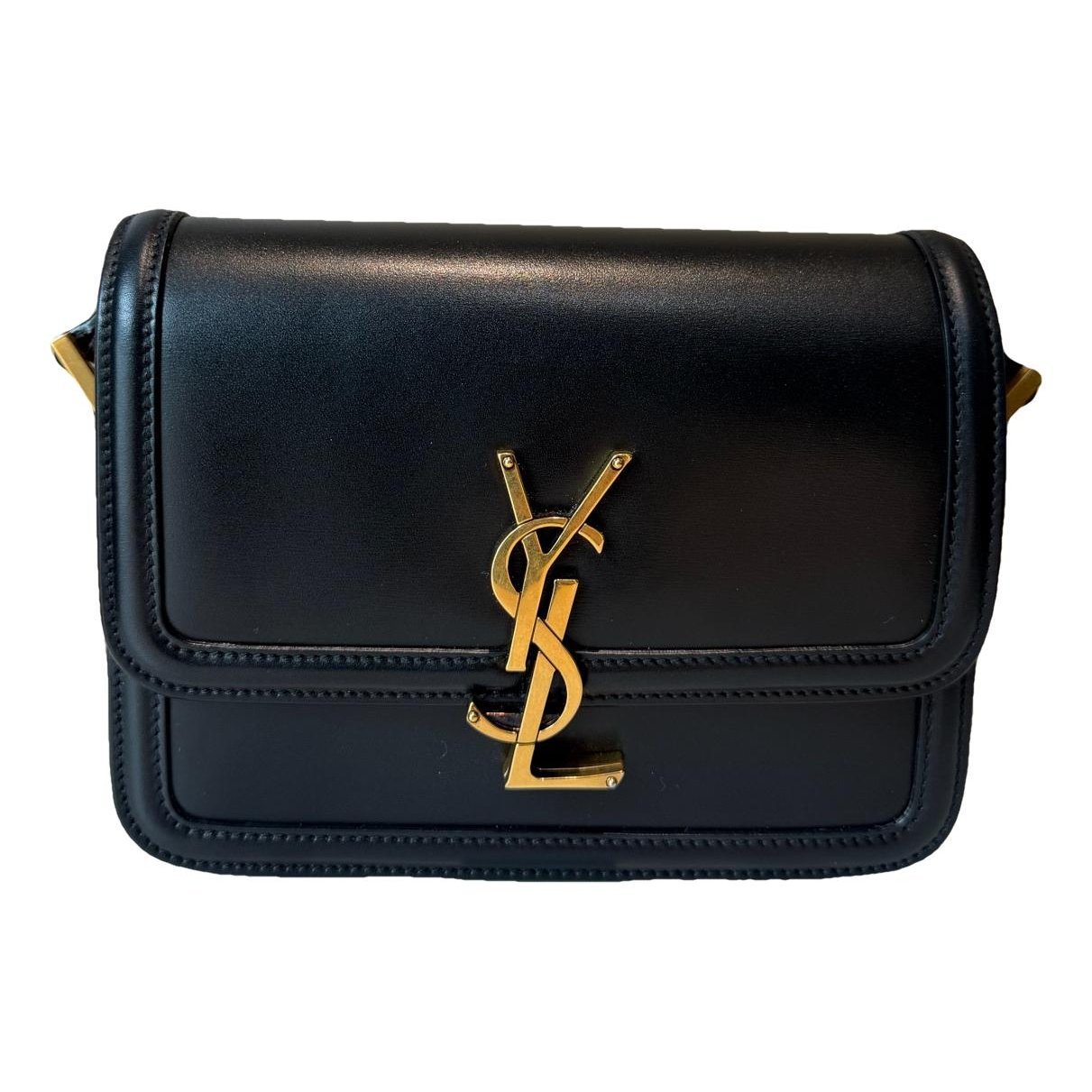 Solférino leather handbag