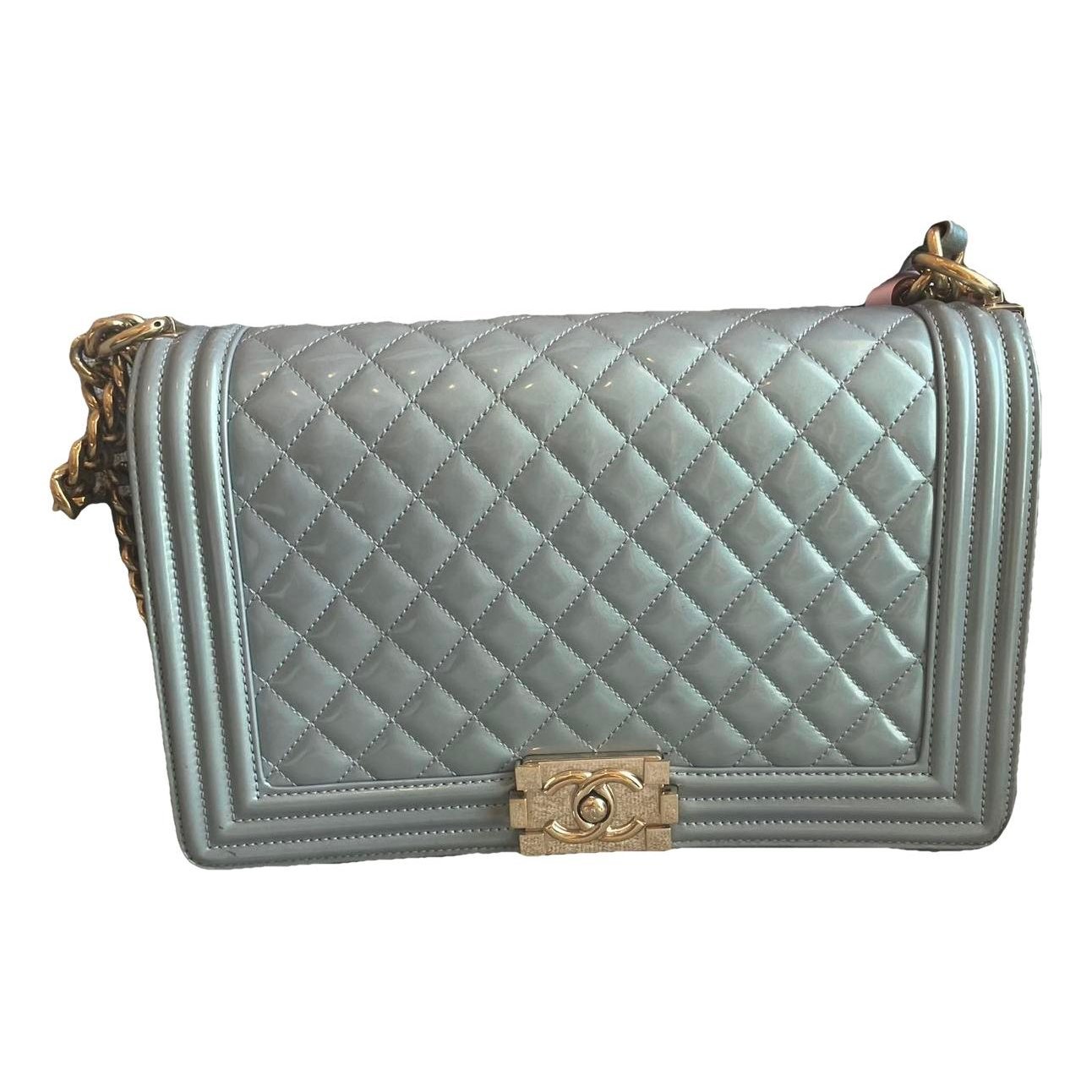 Boy patent leather crossbody bag