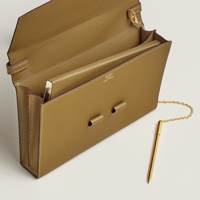 Bronze Doré Coulisseaux to Go Wallet