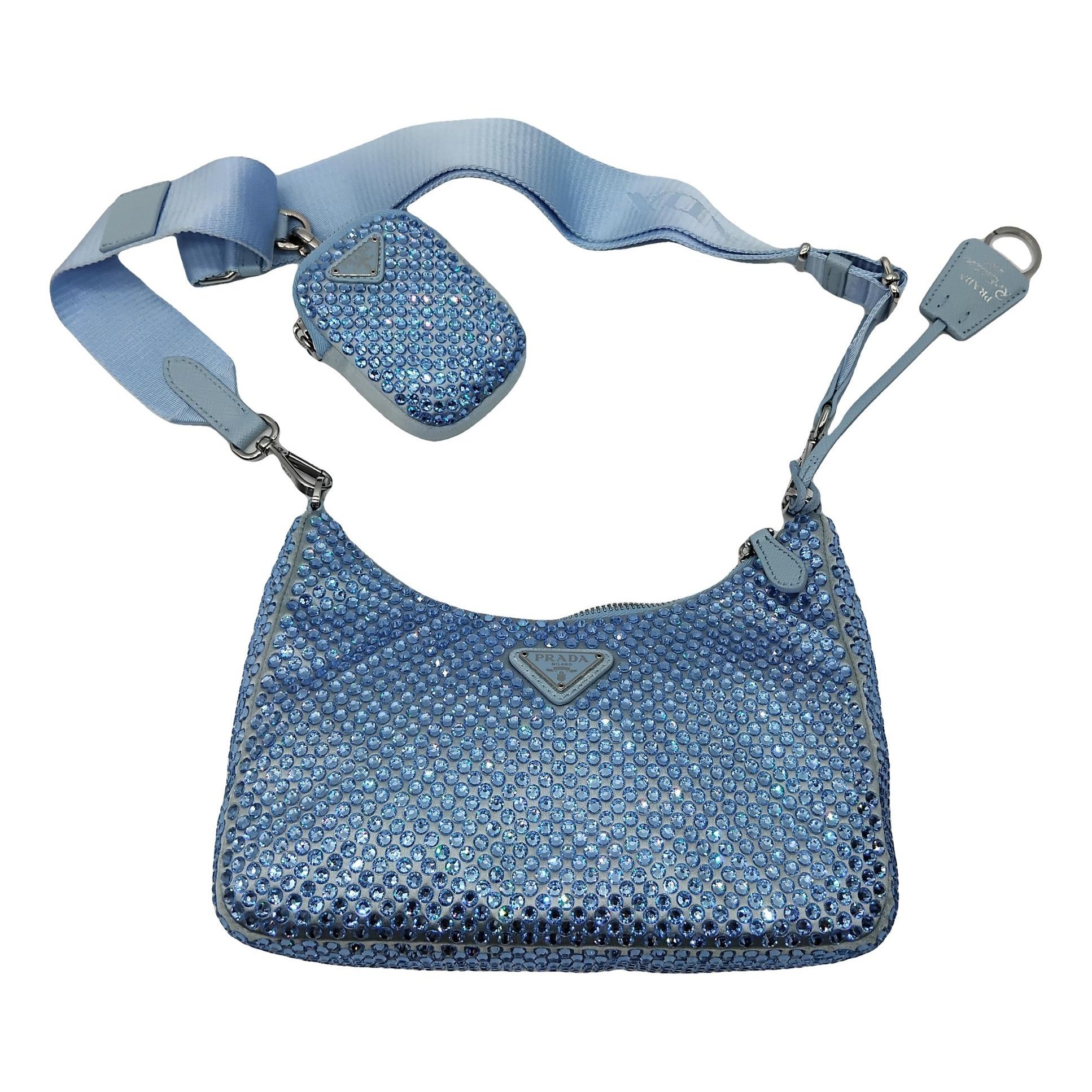 Re-Edition 2005 silk handbag