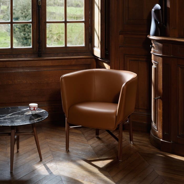 Noir Ébène Les Necessaires d'Hermès Cabriolet Chair