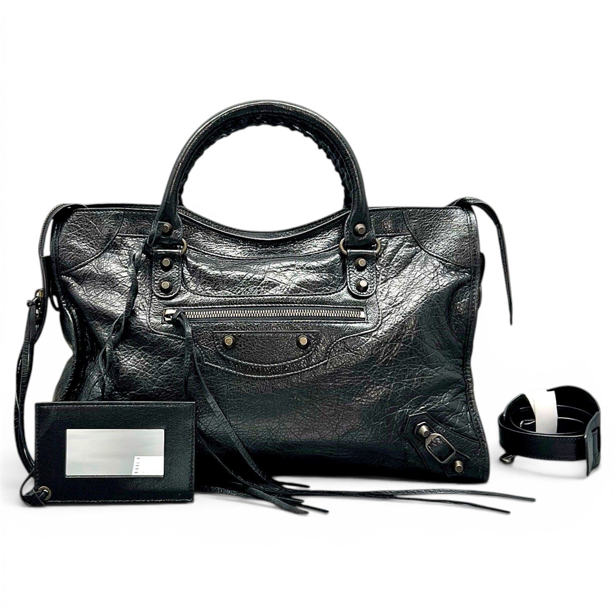 Balenciaga City leather handbag