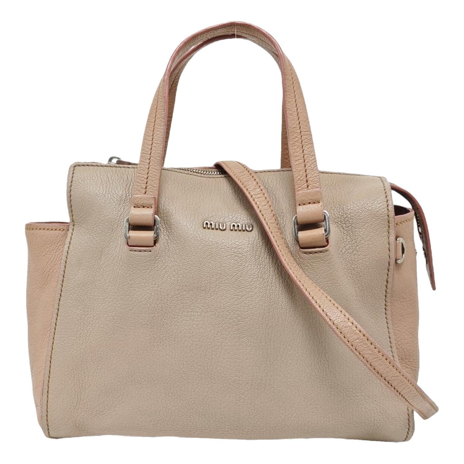 Leather handbag
