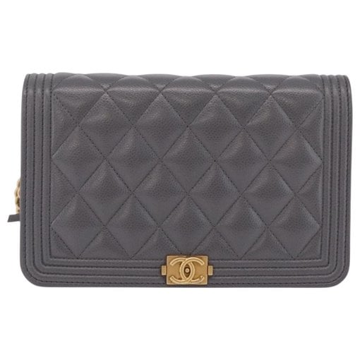 Boy leather crossbody bag