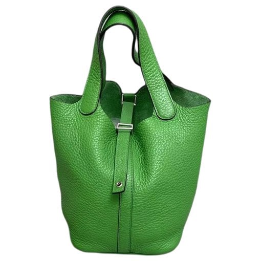 Picotin leather handbag
