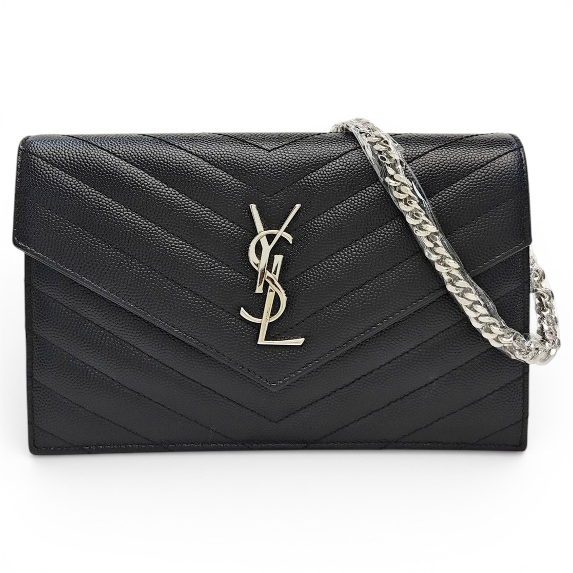 Baby monogramme leather handbag