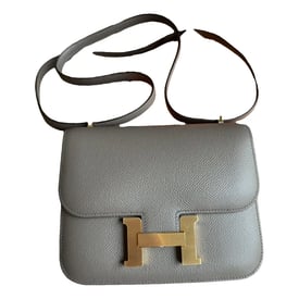 Hermes Constance Handbag Gold Epsom Leather