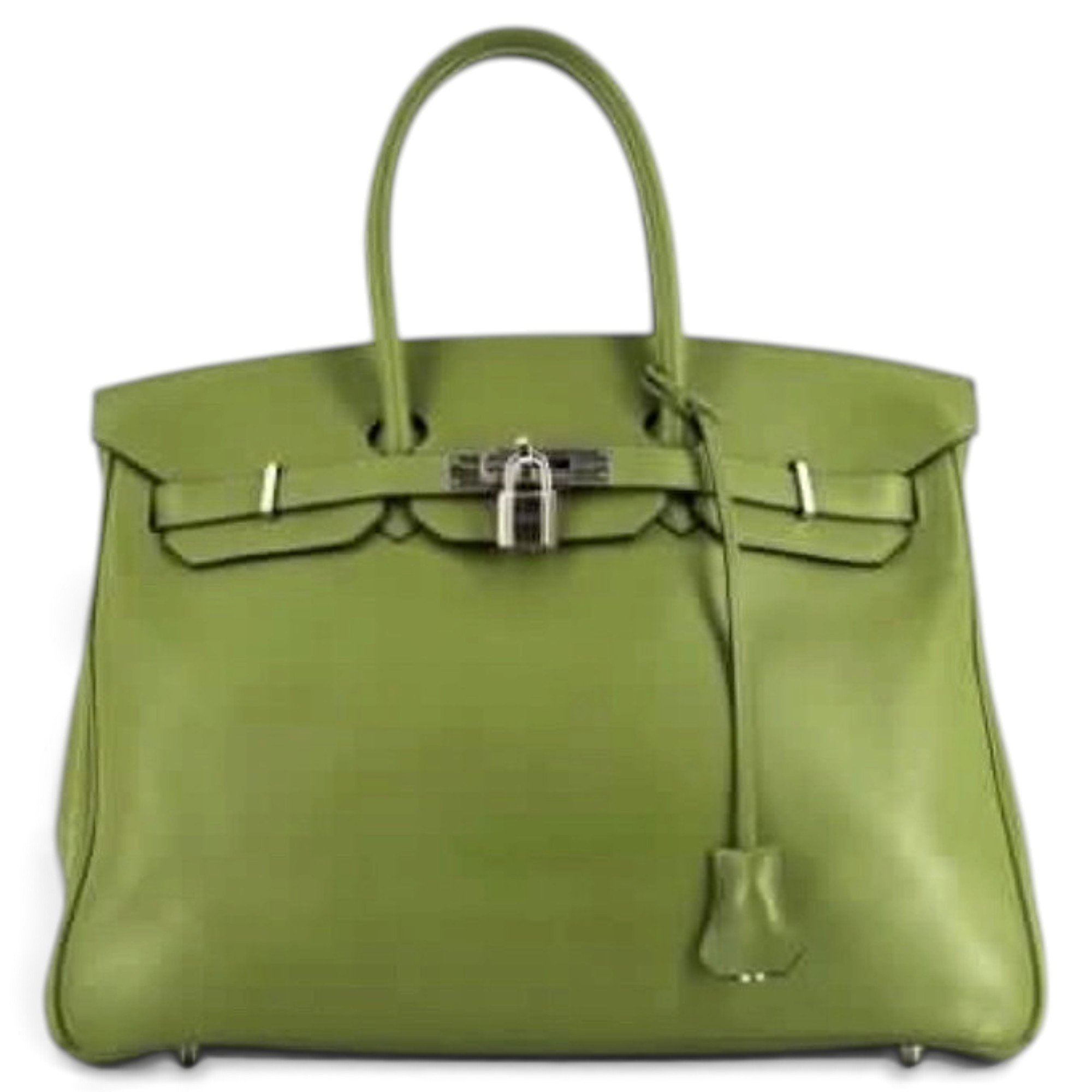 Birkin 35 leather handbag