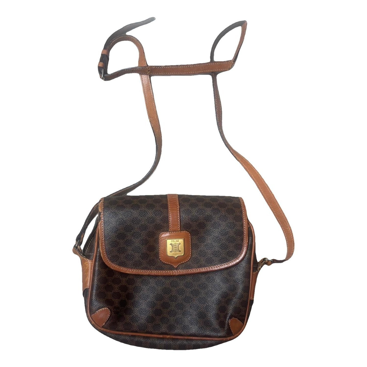 Patent leather handbag