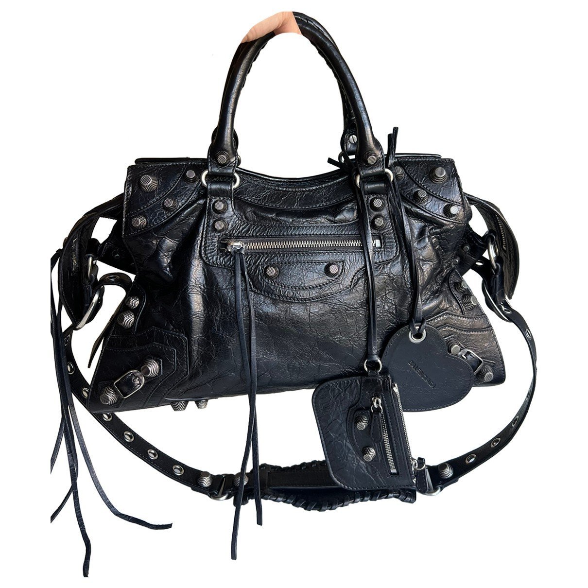 Neo Cagole City leather handbag
